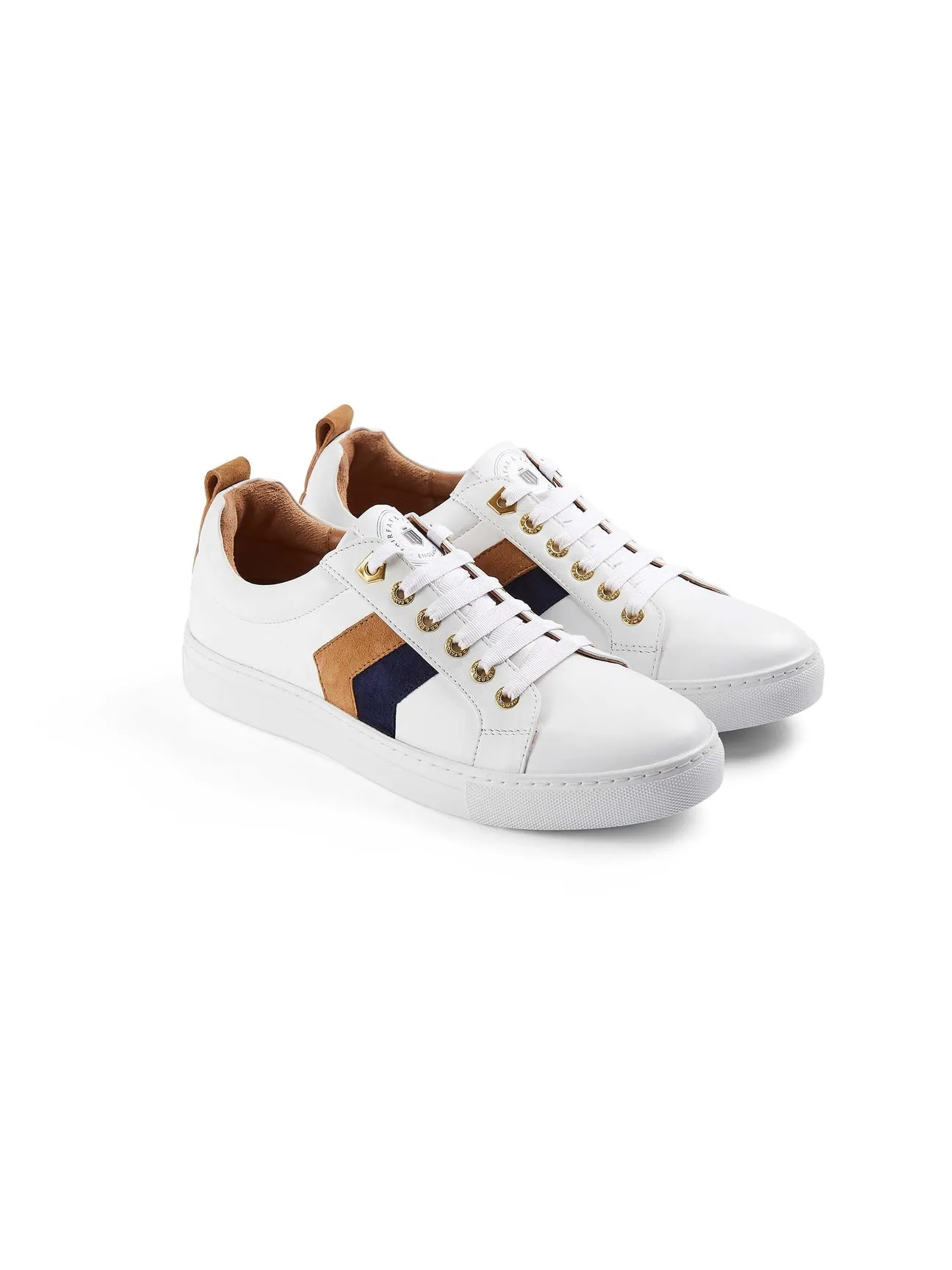 Alexandra Women’s Trainers Navy & Tan