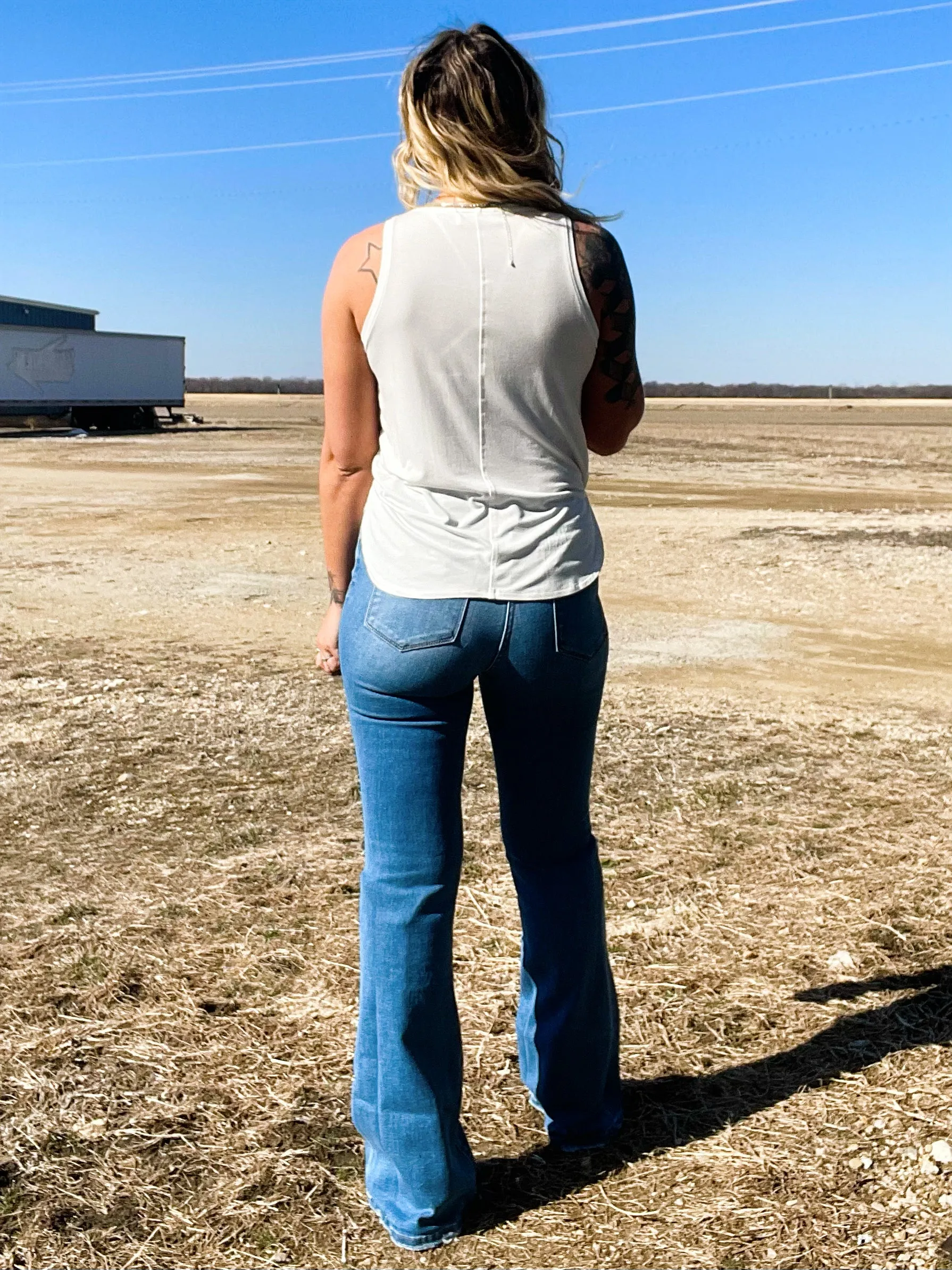 All About The Basics White Tank