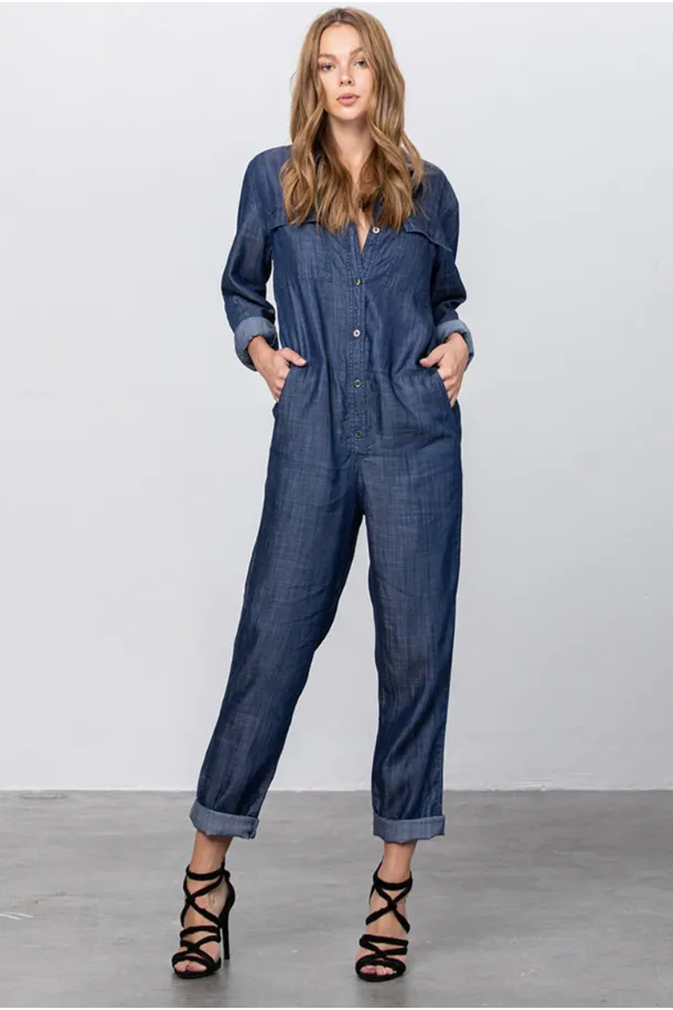 Atom Denim Jumpsuit