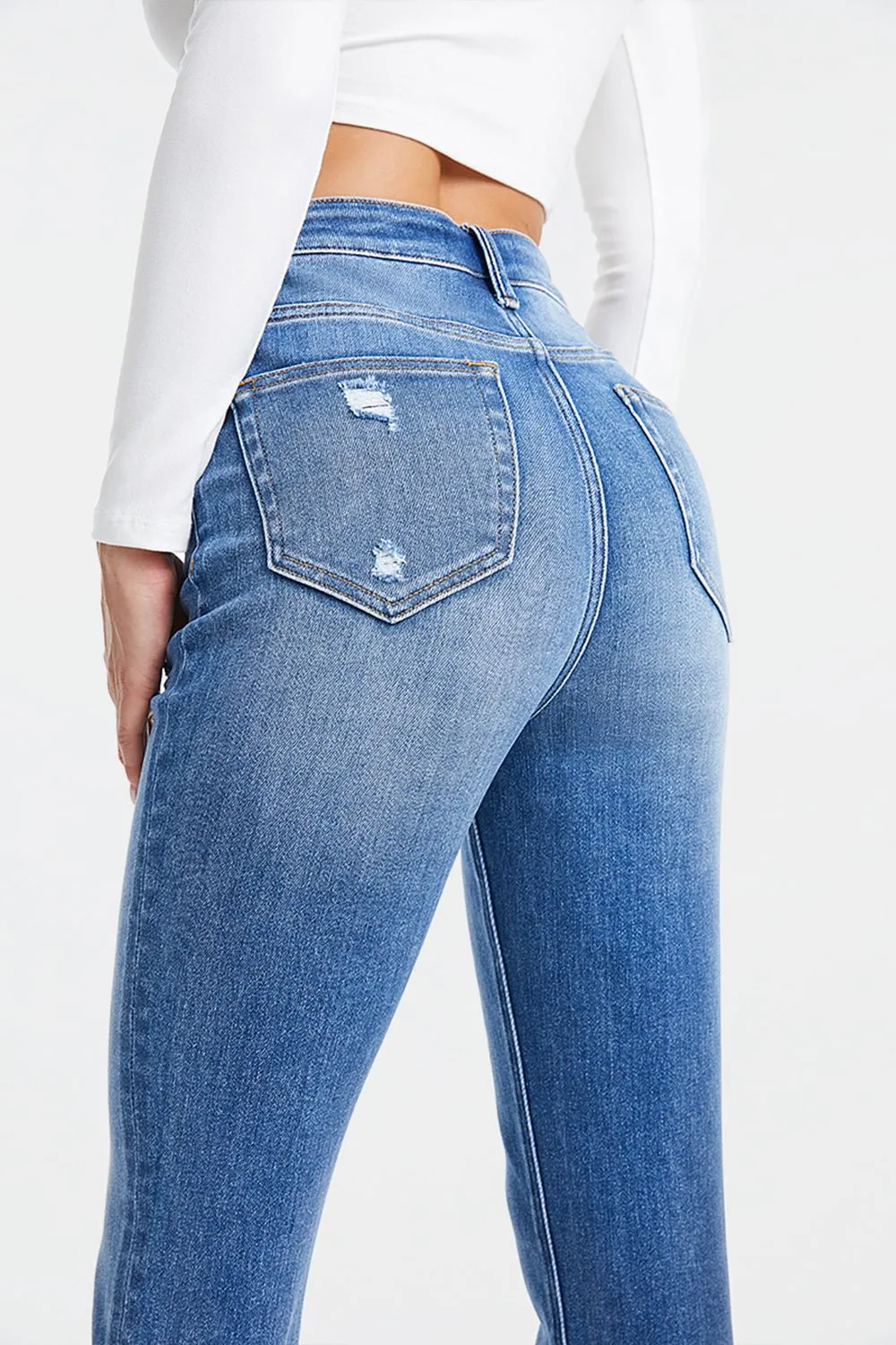 BAYEAS® High Waist Hew Skinny Jeans