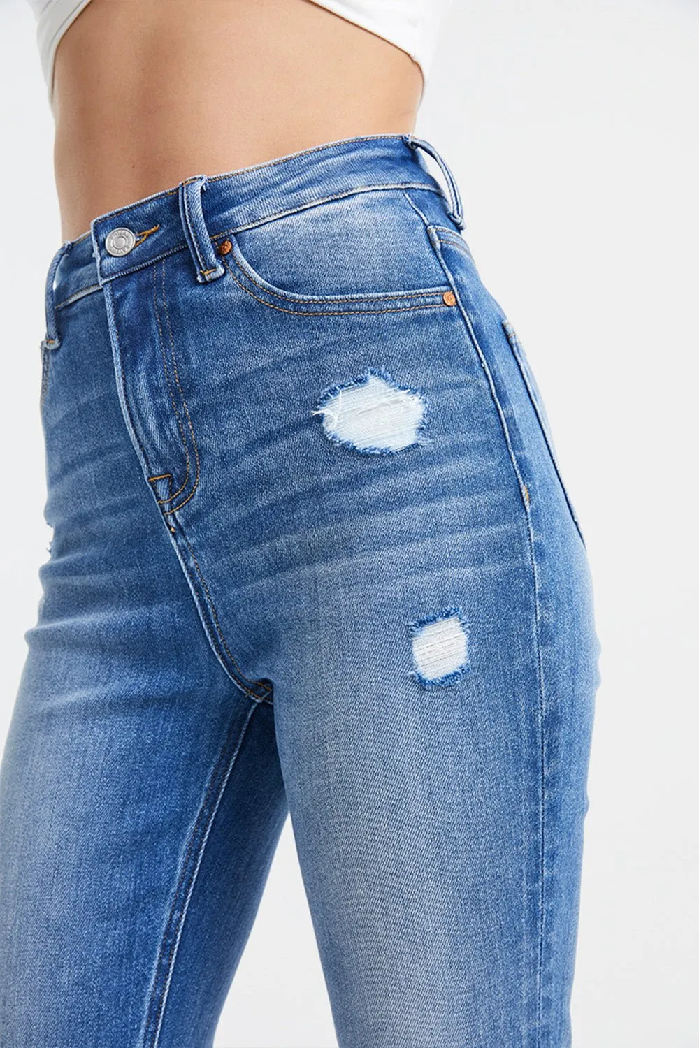 BAYEAS® High Waist Hew Skinny Jeans