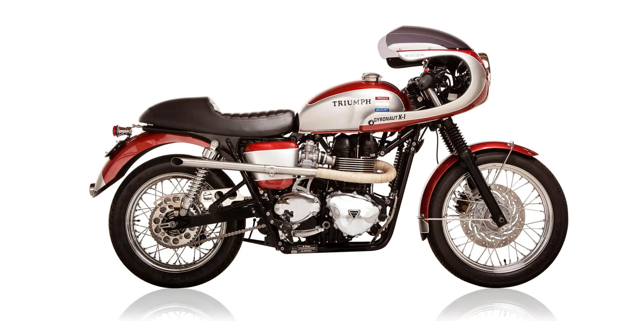 BC Build / Bonneville T100 Gyronaut X-1 Tribute