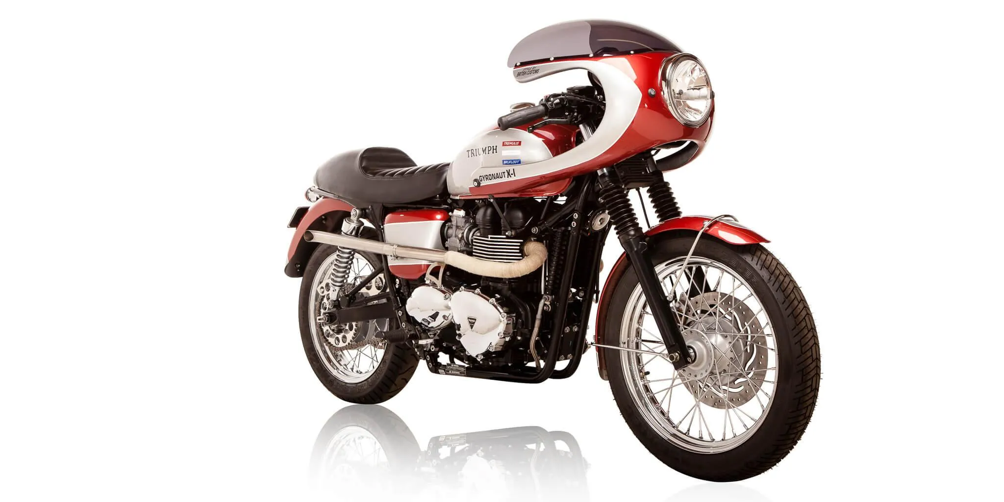 BC Build / Bonneville T100 Gyronaut X-1 Tribute