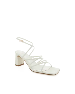 Billini | Ilka Strappy Block Heels | White