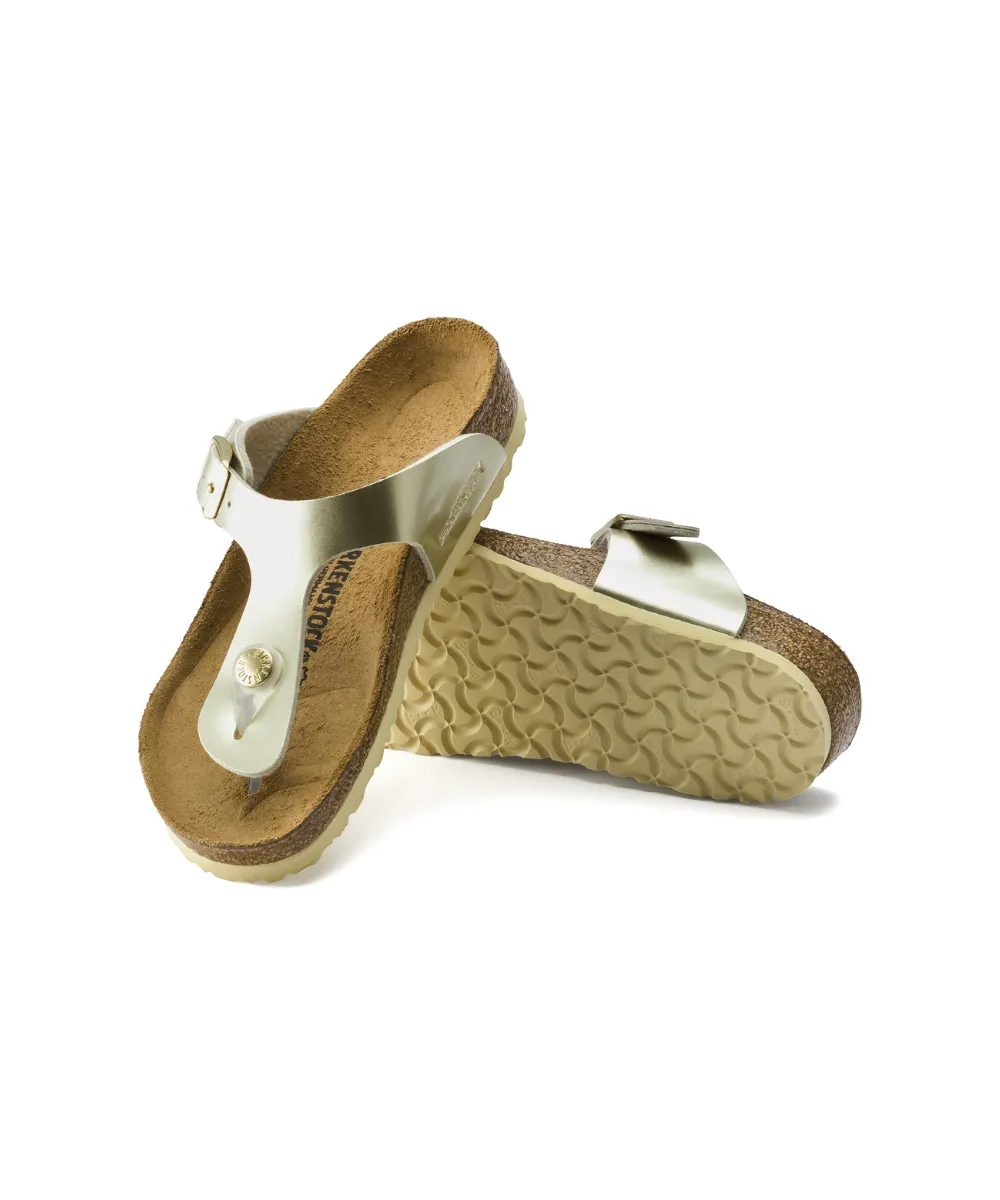 BIRKENSTOCK GIZEH KIDS IN GOLD