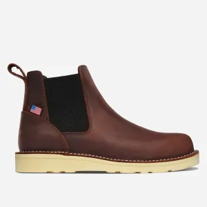 BULL RUN CHELSEA BOOT - BROWN WEDGE