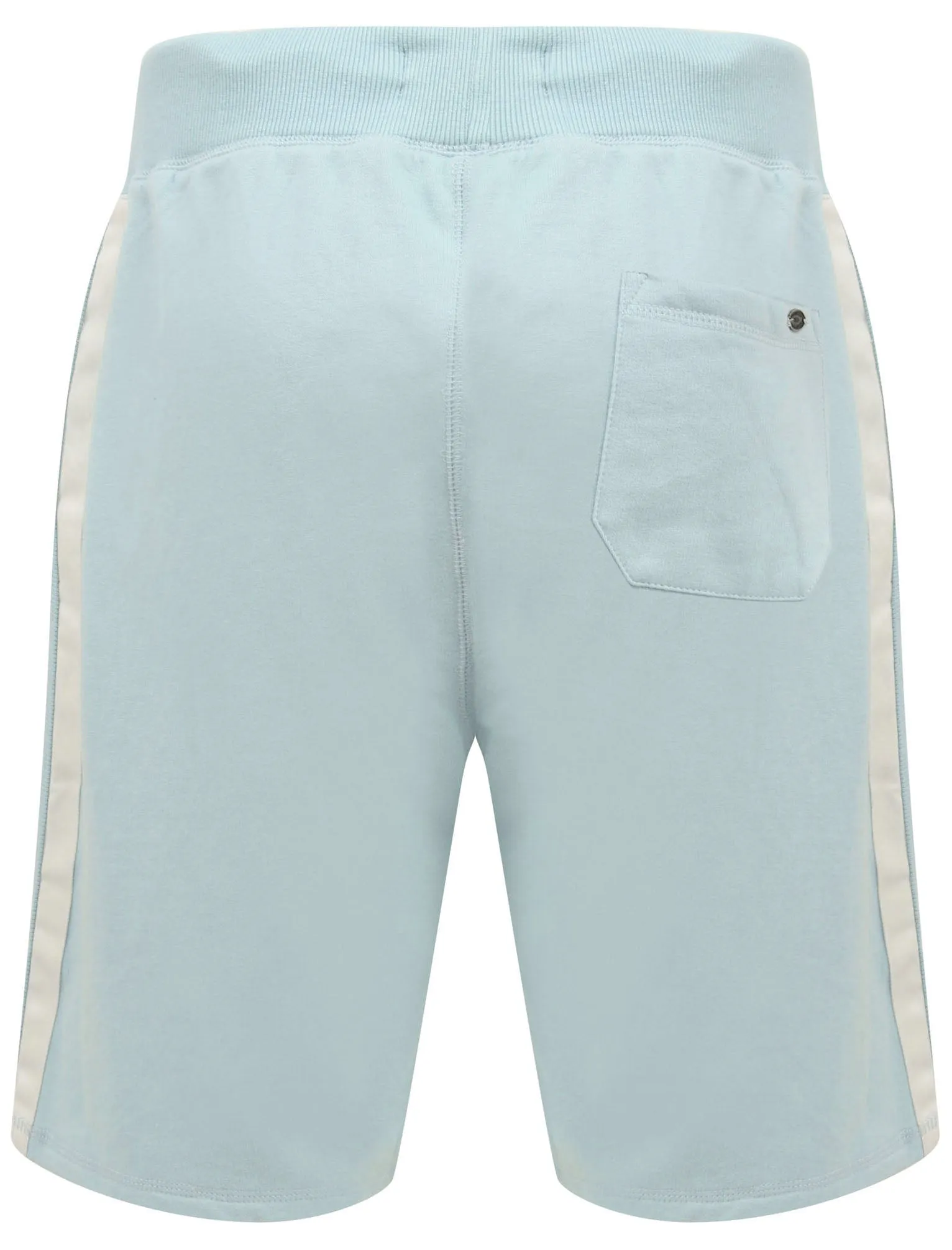 Cali Beach Applique Jogger Shorts in Angel Falls Blue - Tokyo Laundry