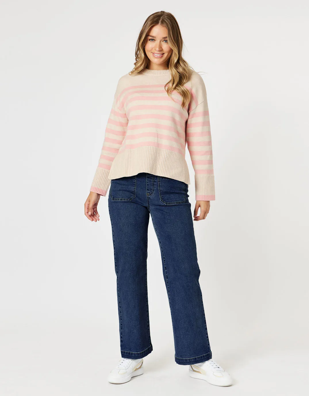 Carpenter Stretch Leg Jean - Dark Denim