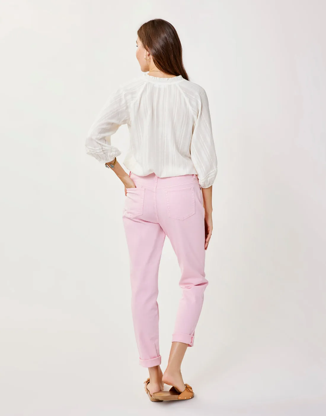 Carson Hi Rise Jean: Blossom