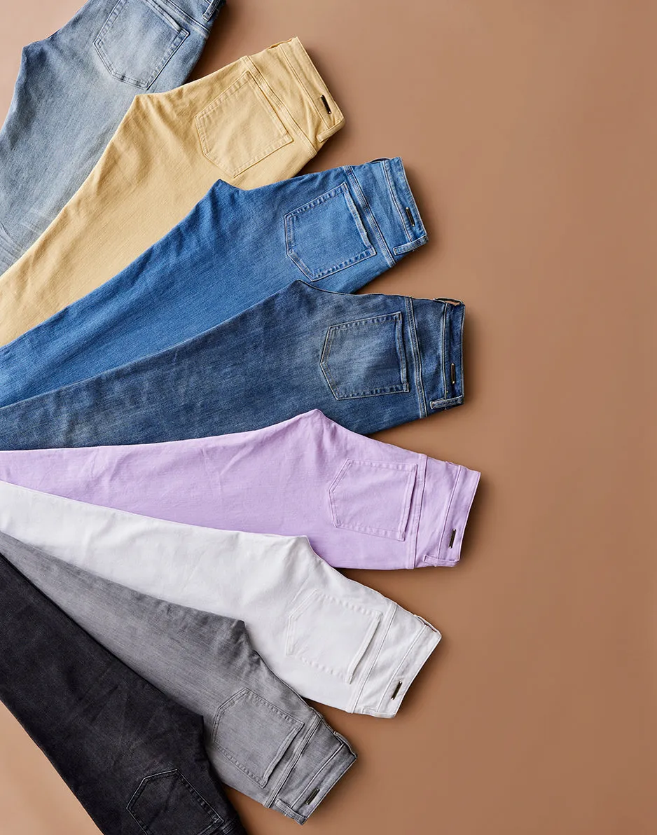 Carson Hi Rise Jean: Honey