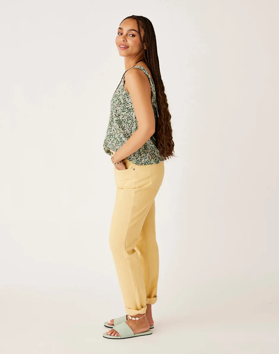 Carson Hi Rise Jean: Honey