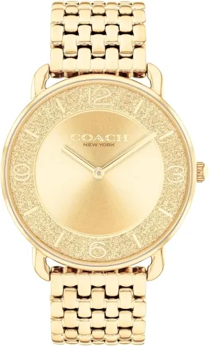 Coach Elliot Women's 2H Quartz Watch - Stainless Steel Bracelet - Water Resistant up to 3ATM/30 Meters - Premium Fashion - Classic Minimalist Design for Everyday Wear - 28mm Coach Elliot Women's 2H Quartz Watch - Stainless Steel Bracelet - Water Resistant up to 3ATM/30 Meters - Premium Fashion - Classic Minimalist Design for Everyday Wear - 28mm