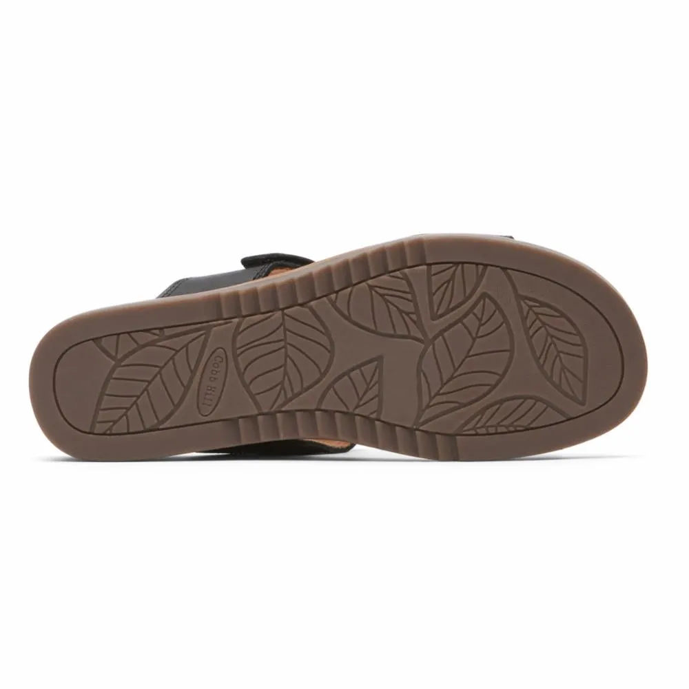 Cobb Hill MAY W SLIDE BLACK LTHR