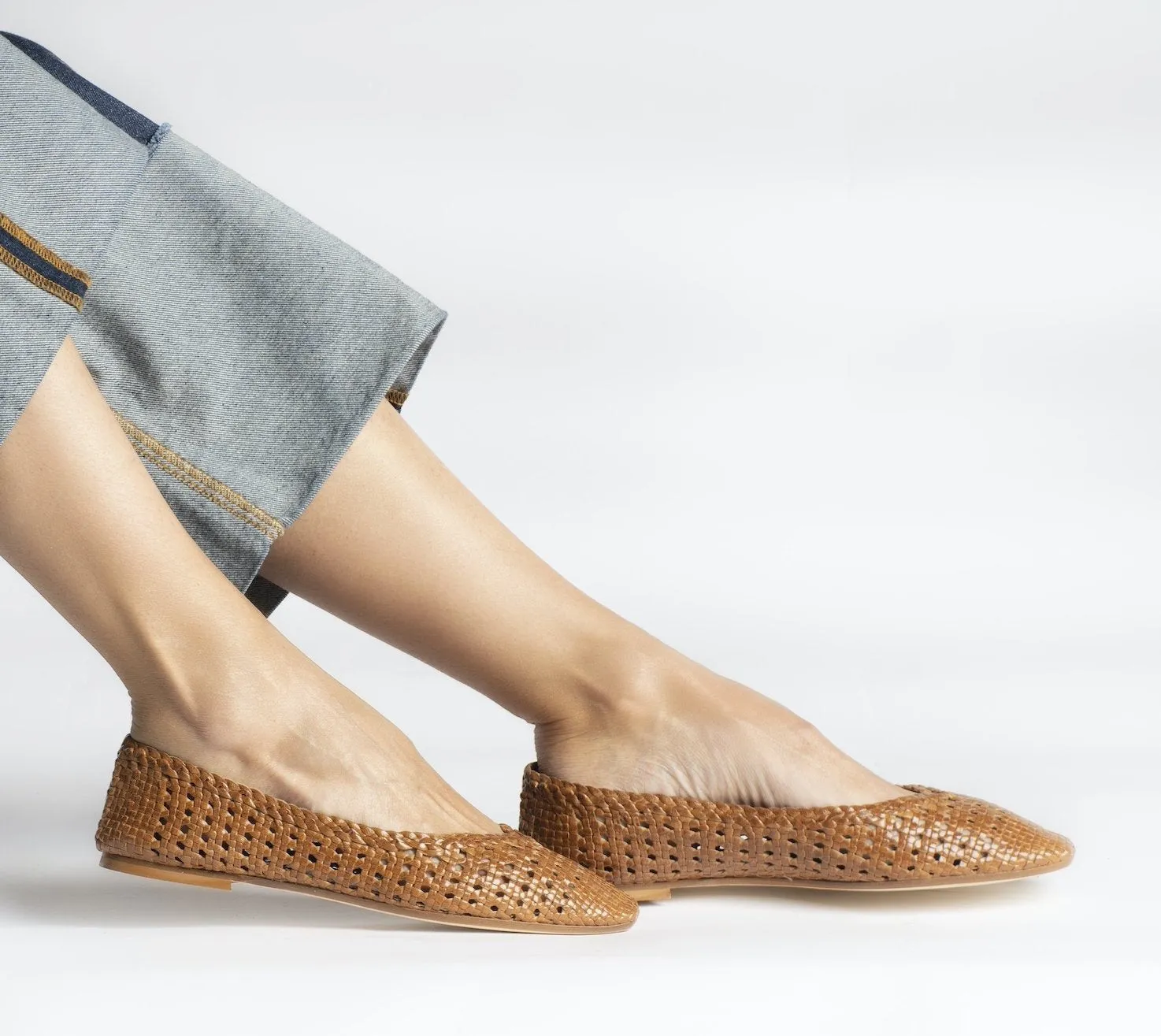 Corfu Hard Braided Flats