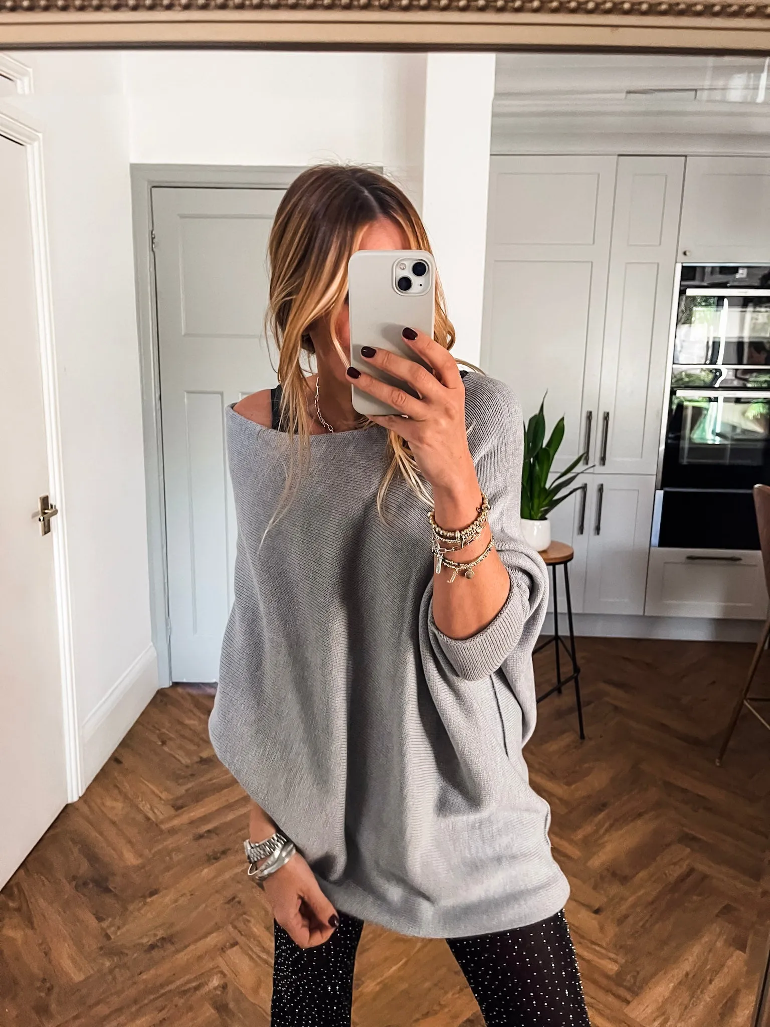 Fine Knit Asymmetric Jumper