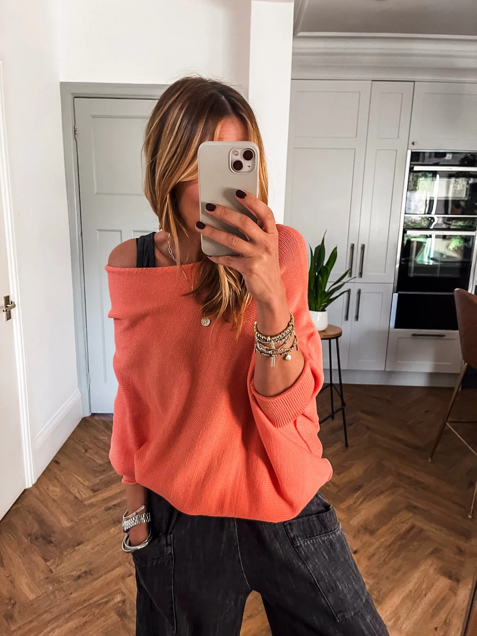 Fine Knit Asymmetric Jumper