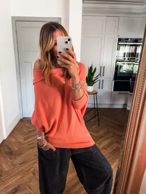 Fine Knit Asymmetric Jumper