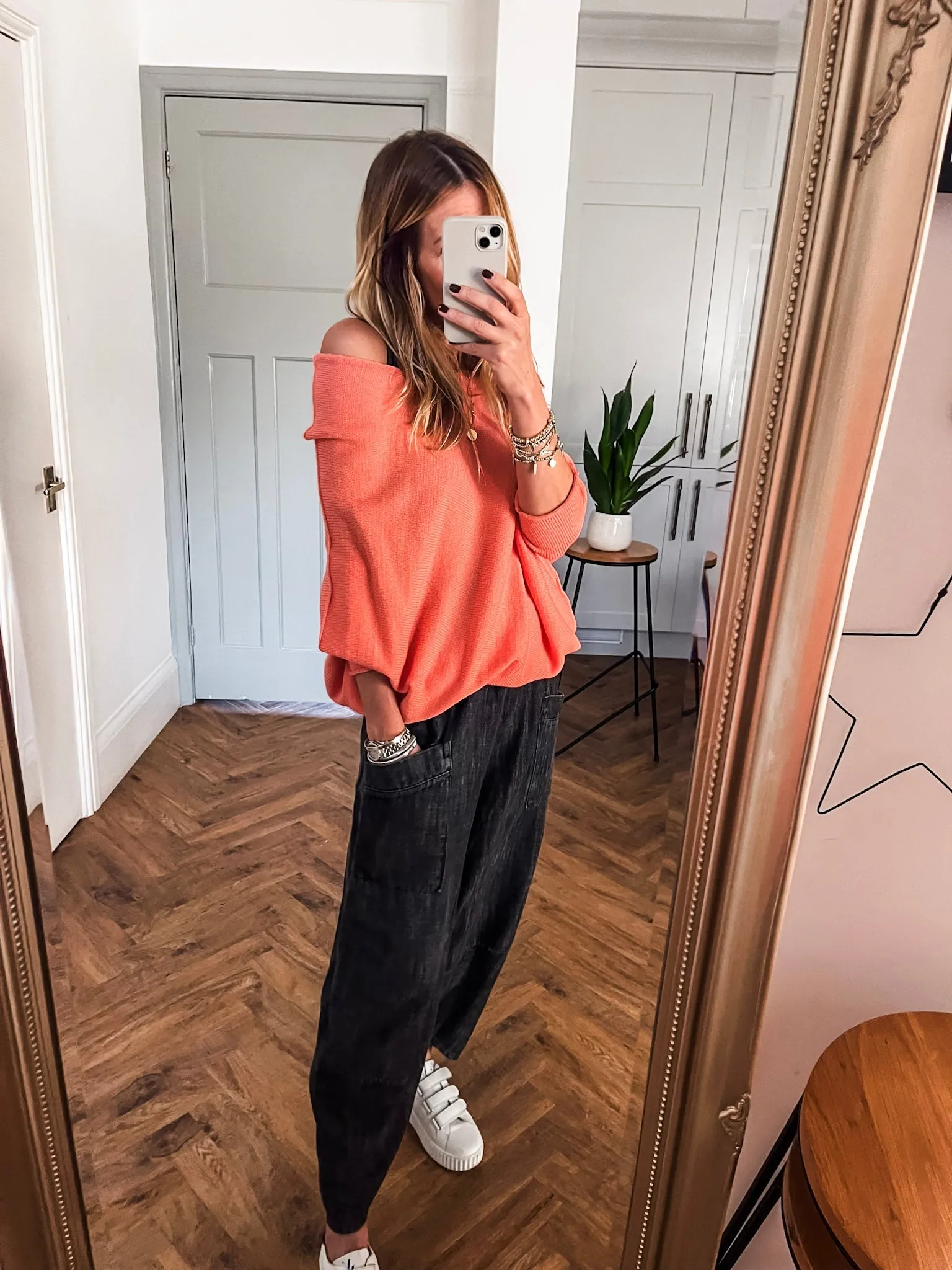 Fine Knit Asymmetric Jumper