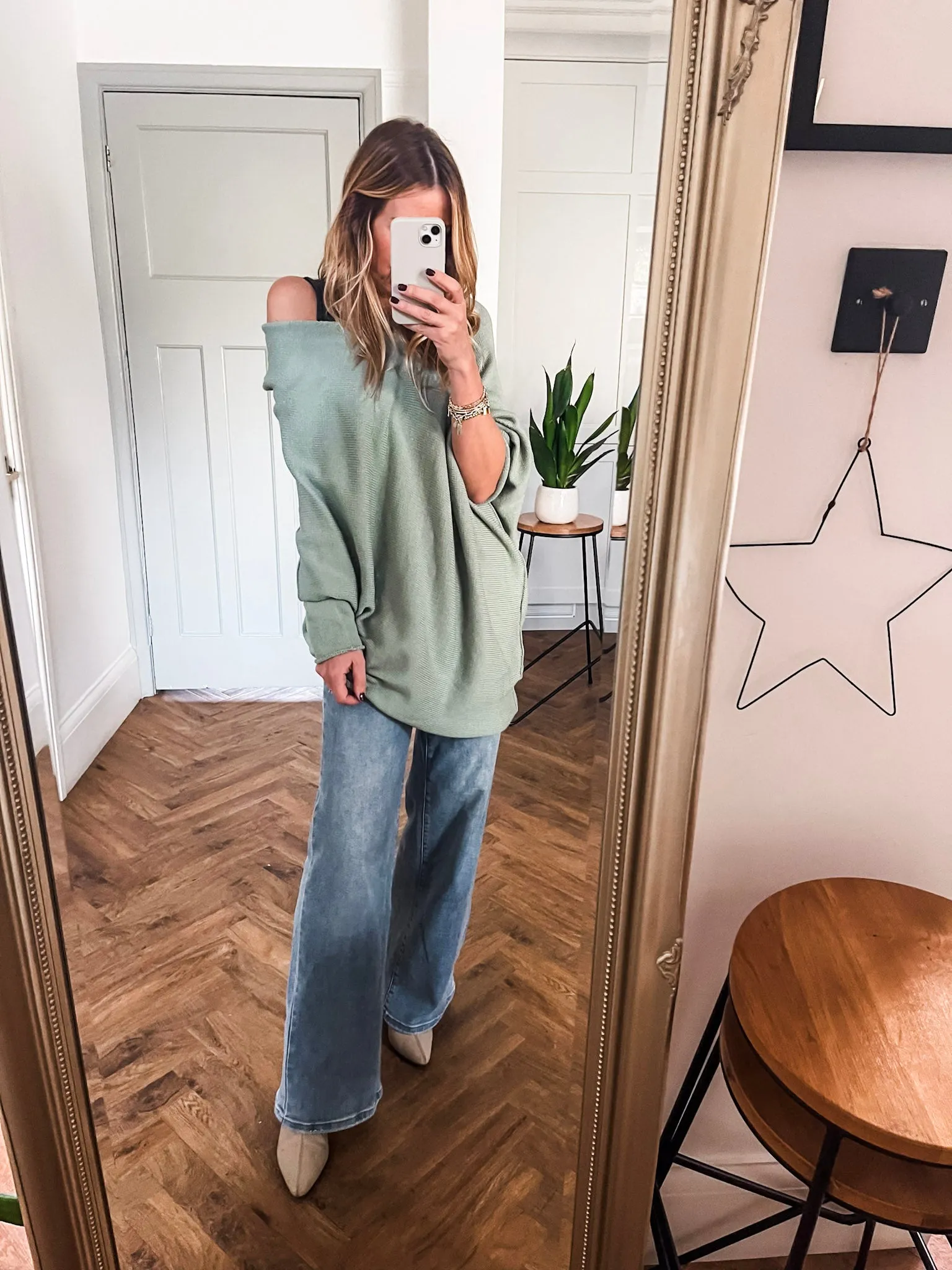 Fine Knit Asymmetric Jumper