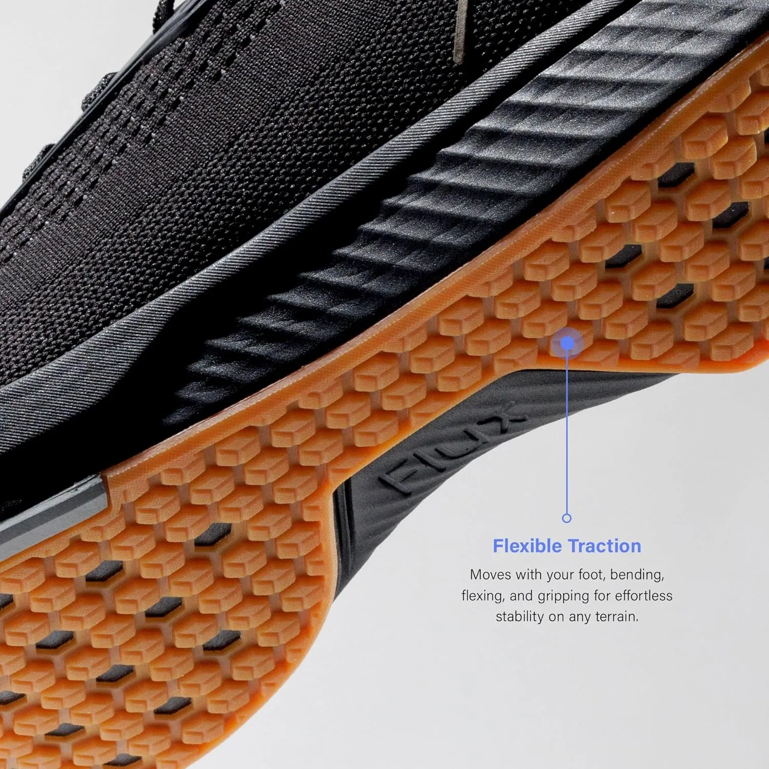 FLUX FOOTWEAR Mens and Womens Adapt Runner Wide Toe-Box Natural Movement Shoes with Breathable Knit Upper & UltraFlex Midsole Lightweight Shoes for Running, Walking & Everyday Wear