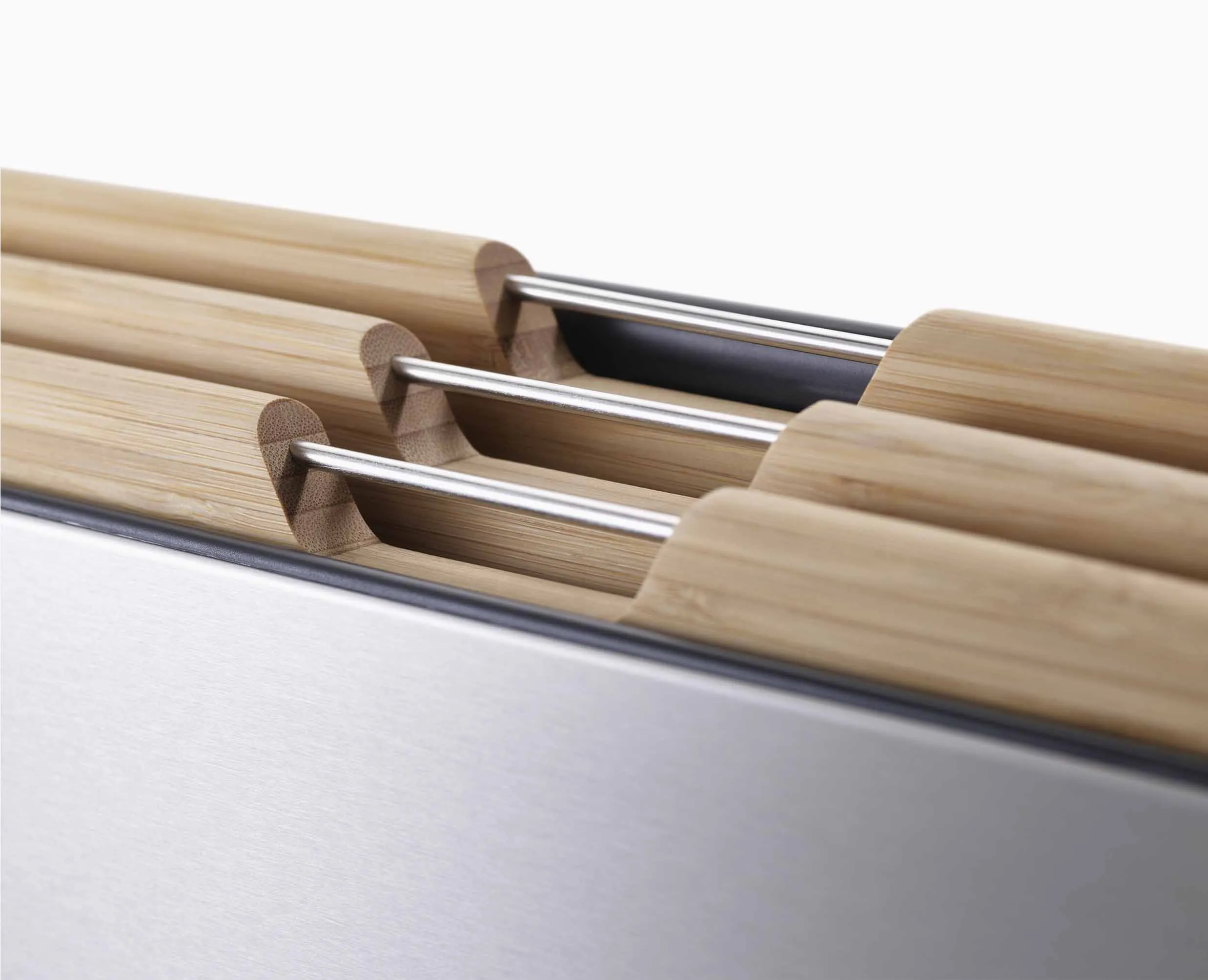 Folio™ Steel Bamboo 3-piece Chopping Board Set