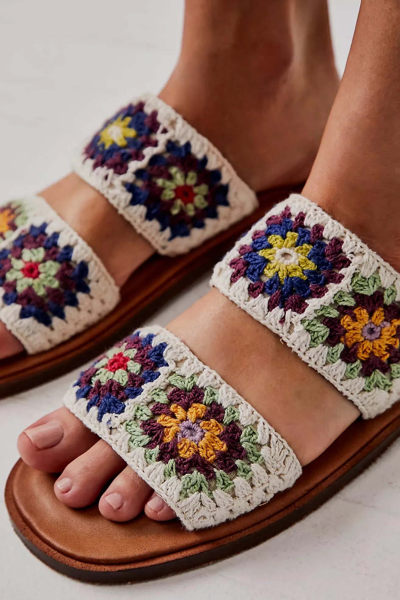 Free People Juliet Crochet Sandal