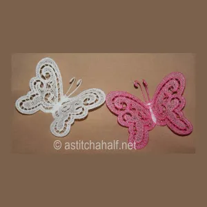 Freestanding Lace Butterfly 02