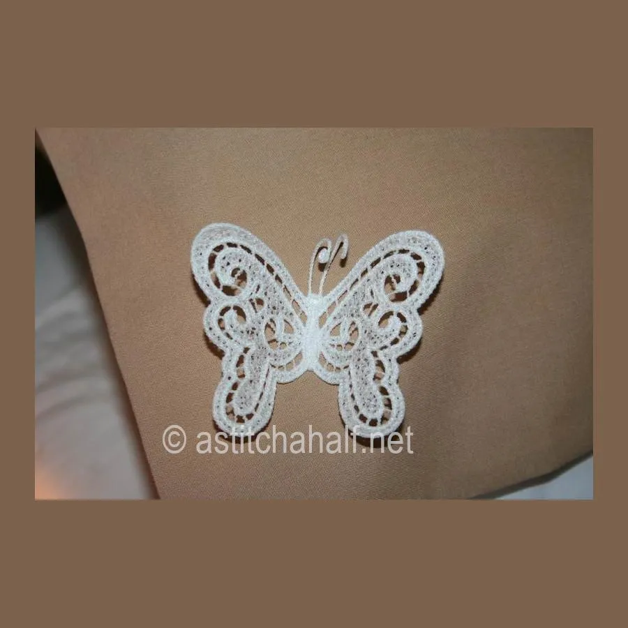 Freestanding Lace Butterfly 02
