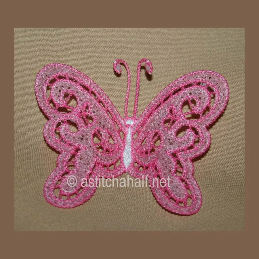 Freestanding Lace Butterfly 02