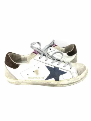 Golden Goose Superstar Women's White Distressed 40/10 Sneakers