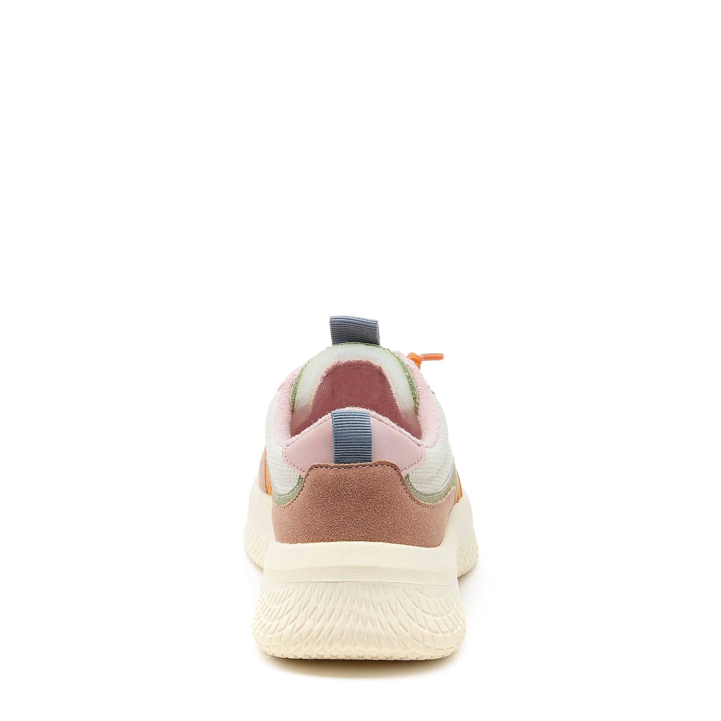 Gravel Multi Colour Block Slip-On Trainers