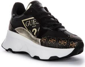 Guess Caleb In Black Brown For Women