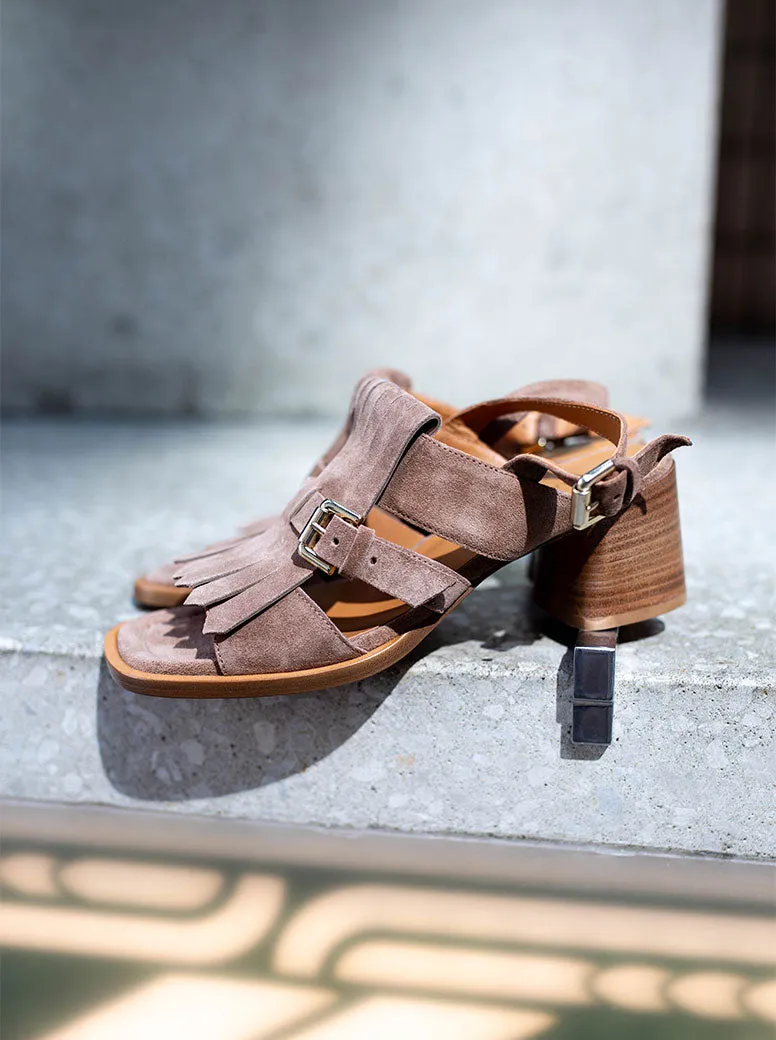 Gypsy tan suede