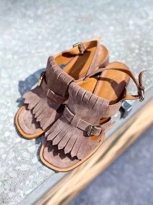 Gypsy tan suede