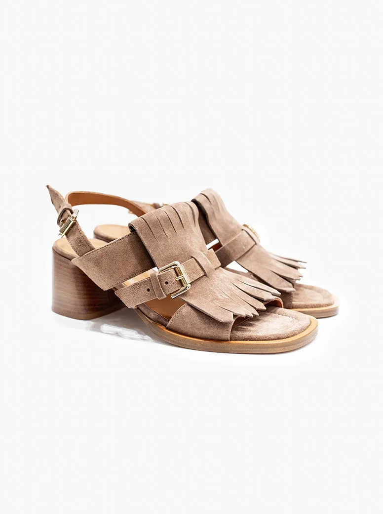 Gypsy tan suede