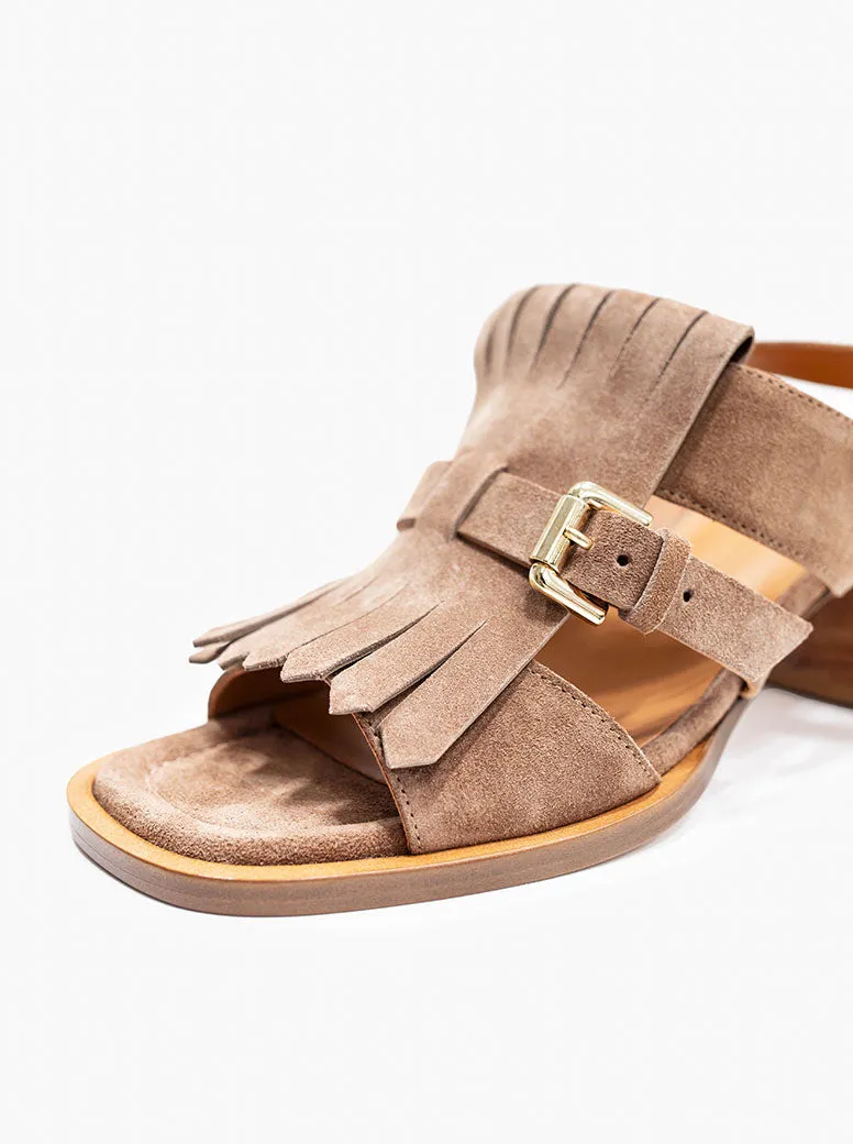 Gypsy tan suede