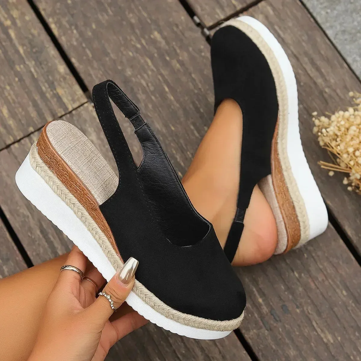 Ivy™ | Chic Orthopedic Wedge Sandals