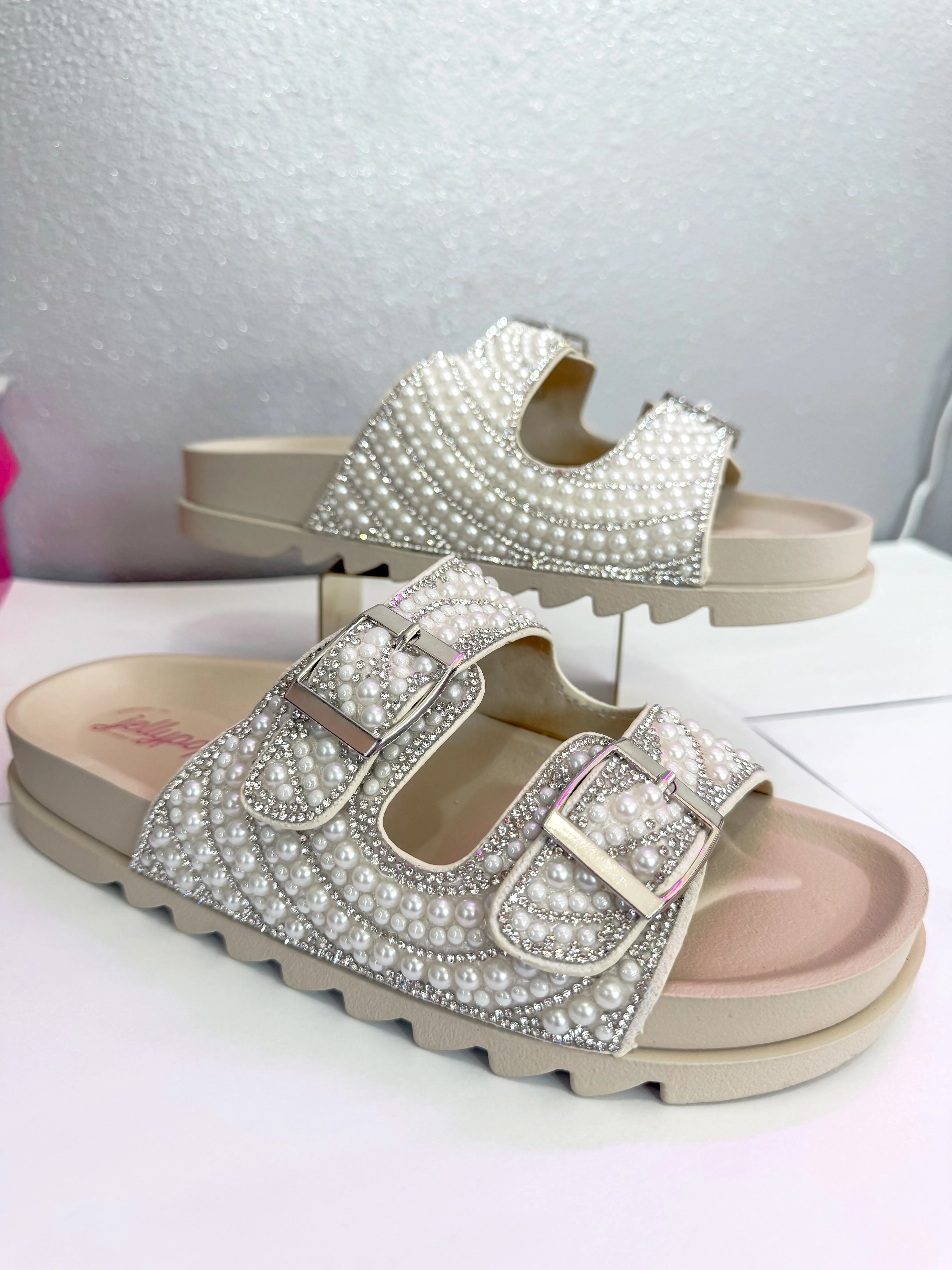 Jellypop-Fiammetta Pearl Sandals