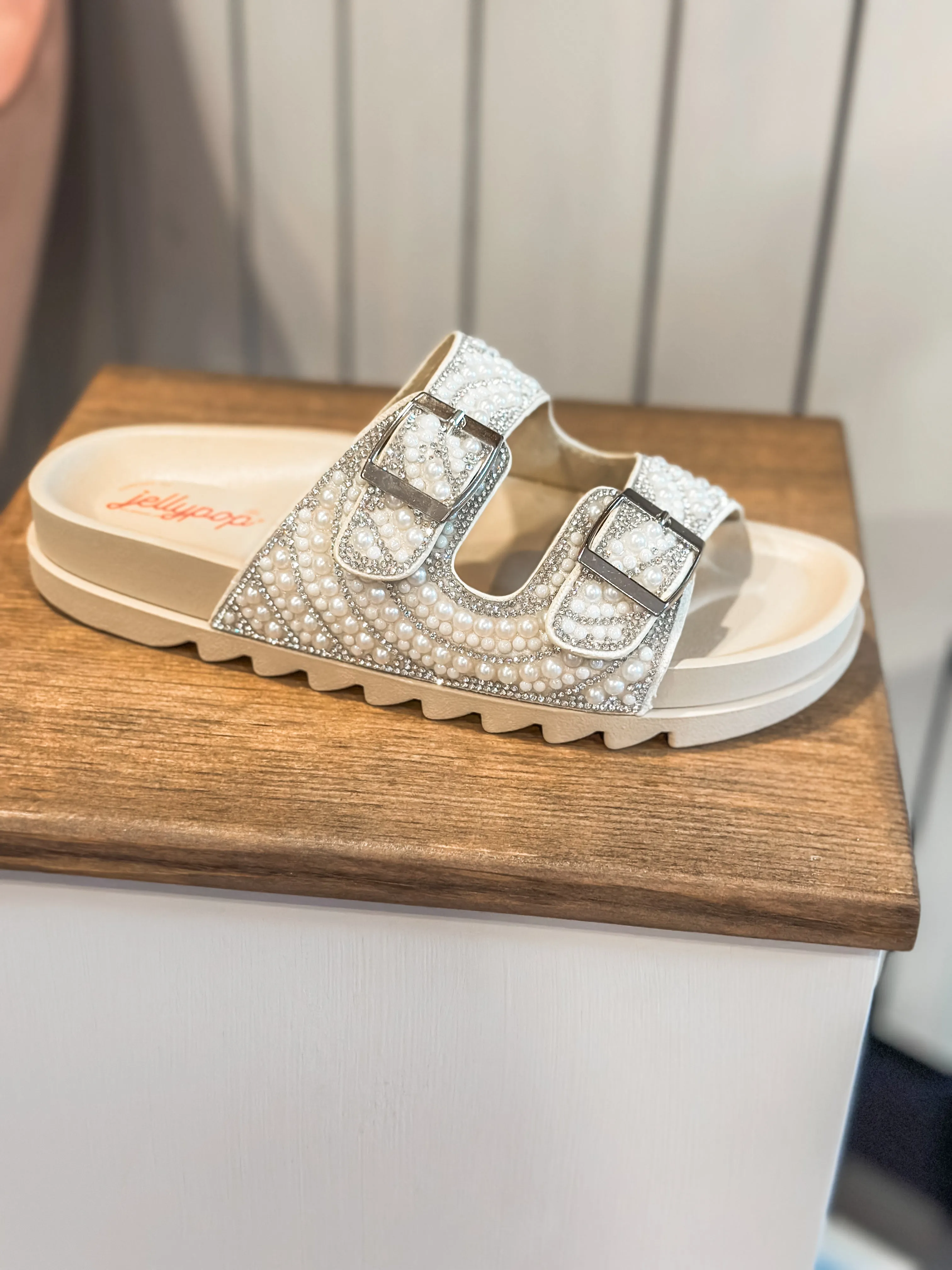 Jellypop-Fiammetta Pearl Sandals