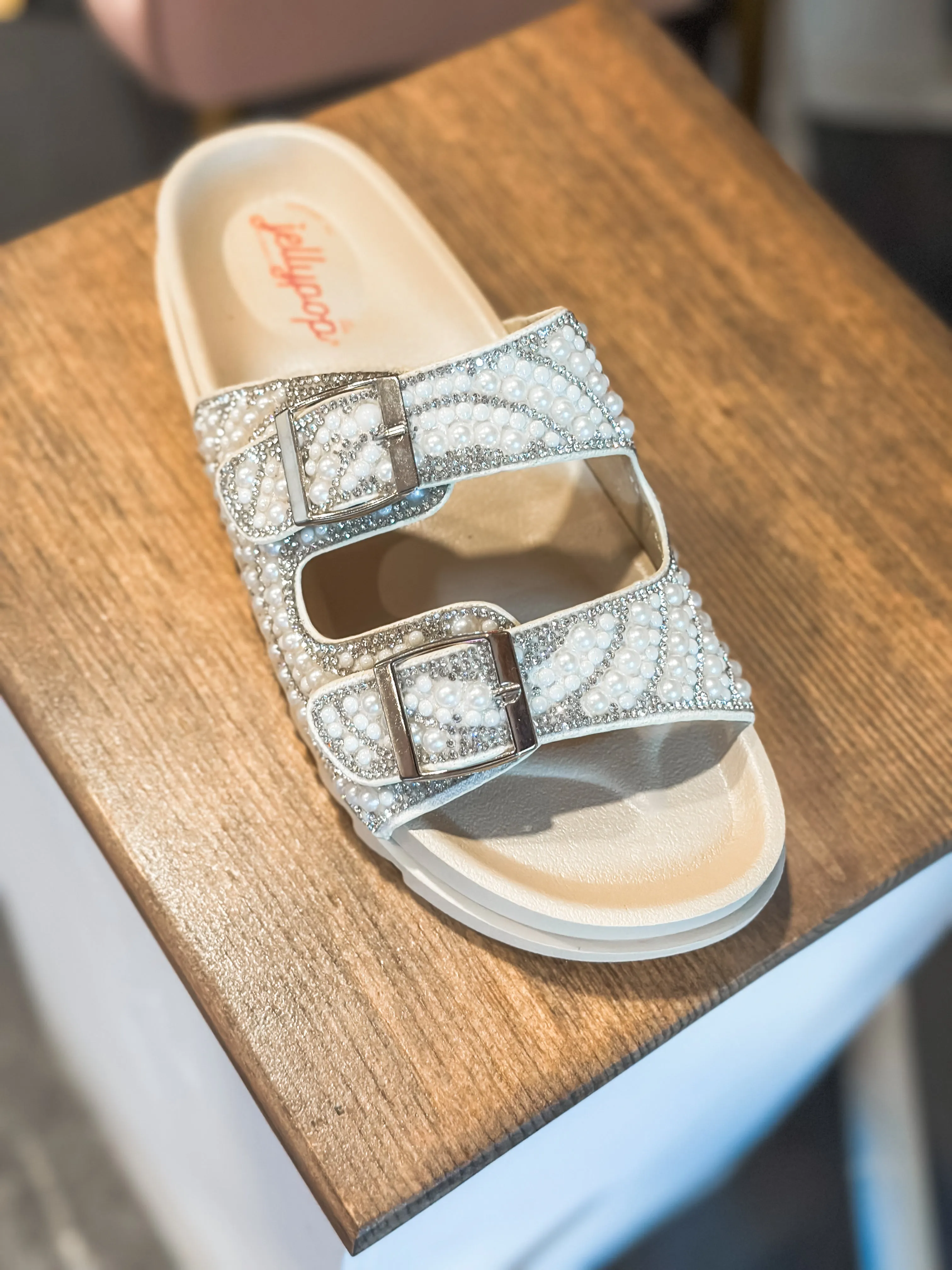 Jellypop-Fiammetta Pearl Sandals