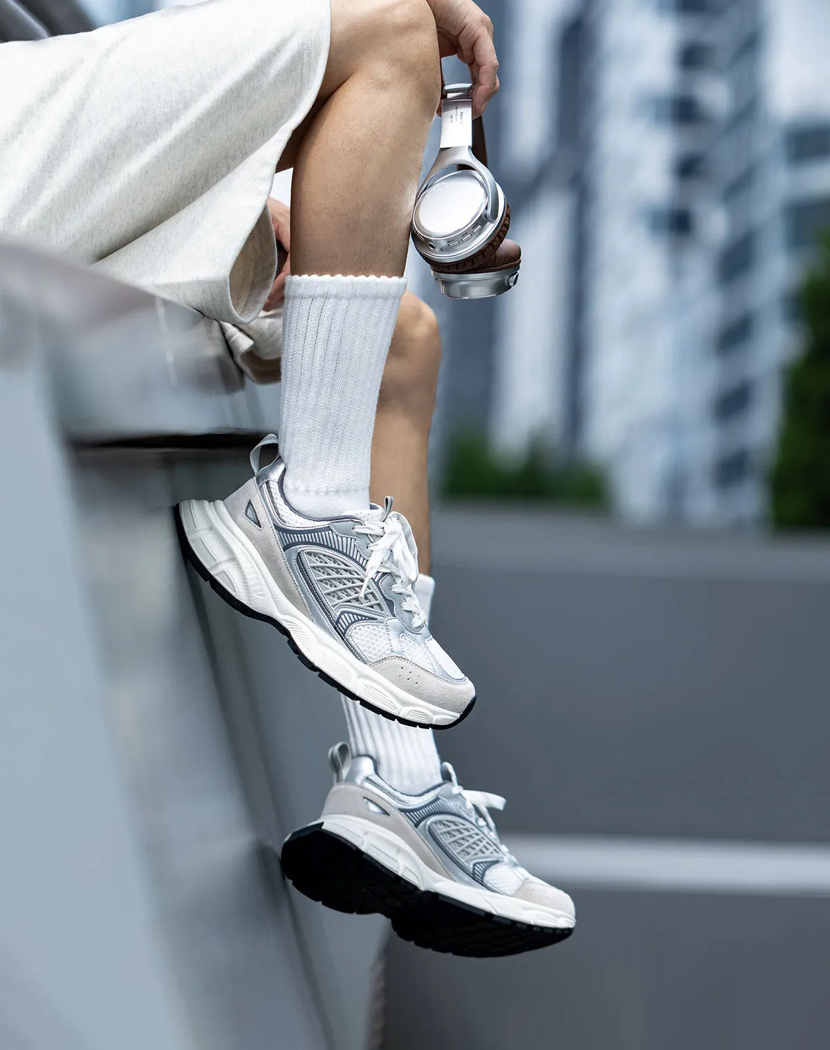 Jogging Retro Breathable Height-Enhancing Unisex Sports Shoes