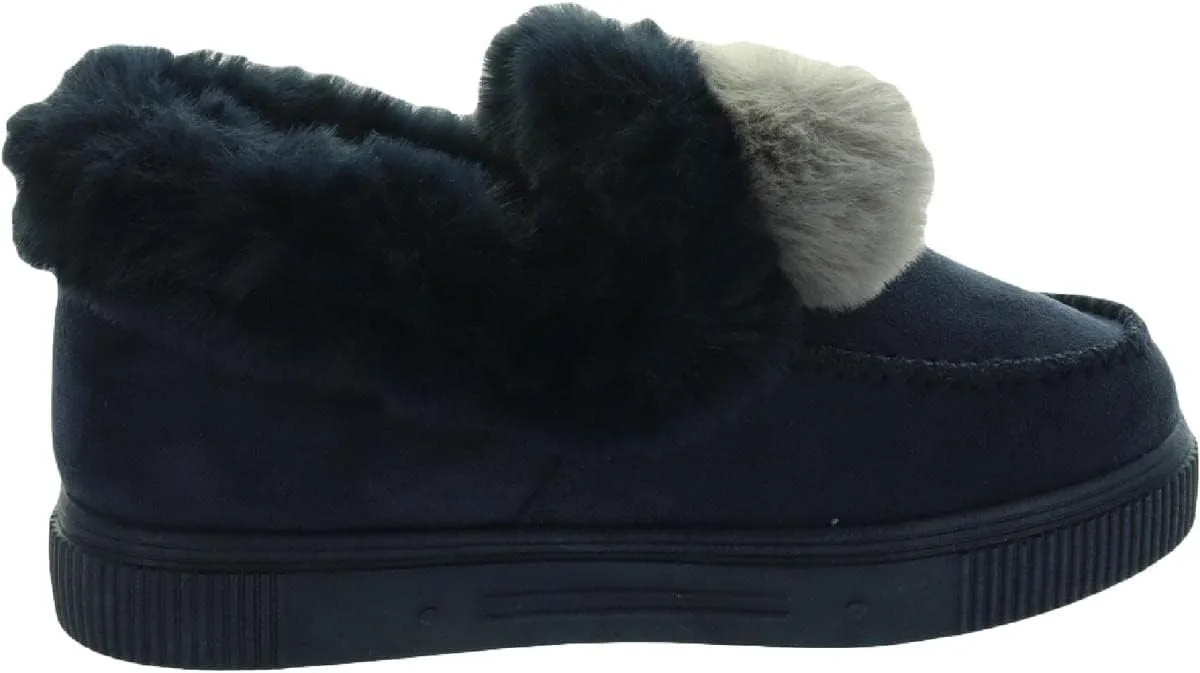 Journee Collection Women's Tru Comfort Foam™ Sunset Slippers Color Navy Size 8.5M