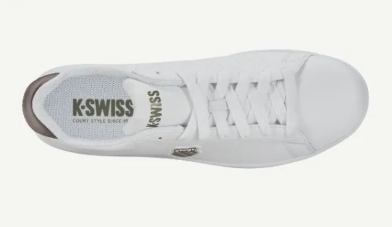 K-Swiss Court Shield Trainer - White/Java/Deep Lichen