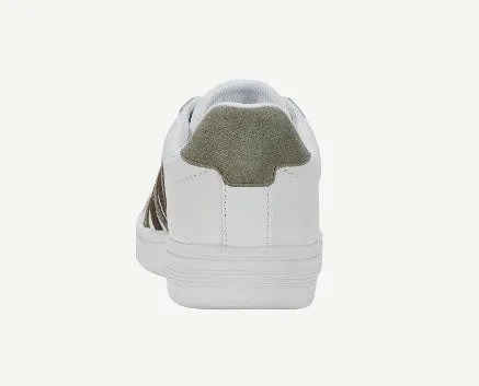 K-Swiss Court Tie Break Trainer - White/Deep Lichen/Java