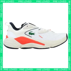 Lacoste Aceshot 0722 1 SMA Mens Off White Trainers NO BOX