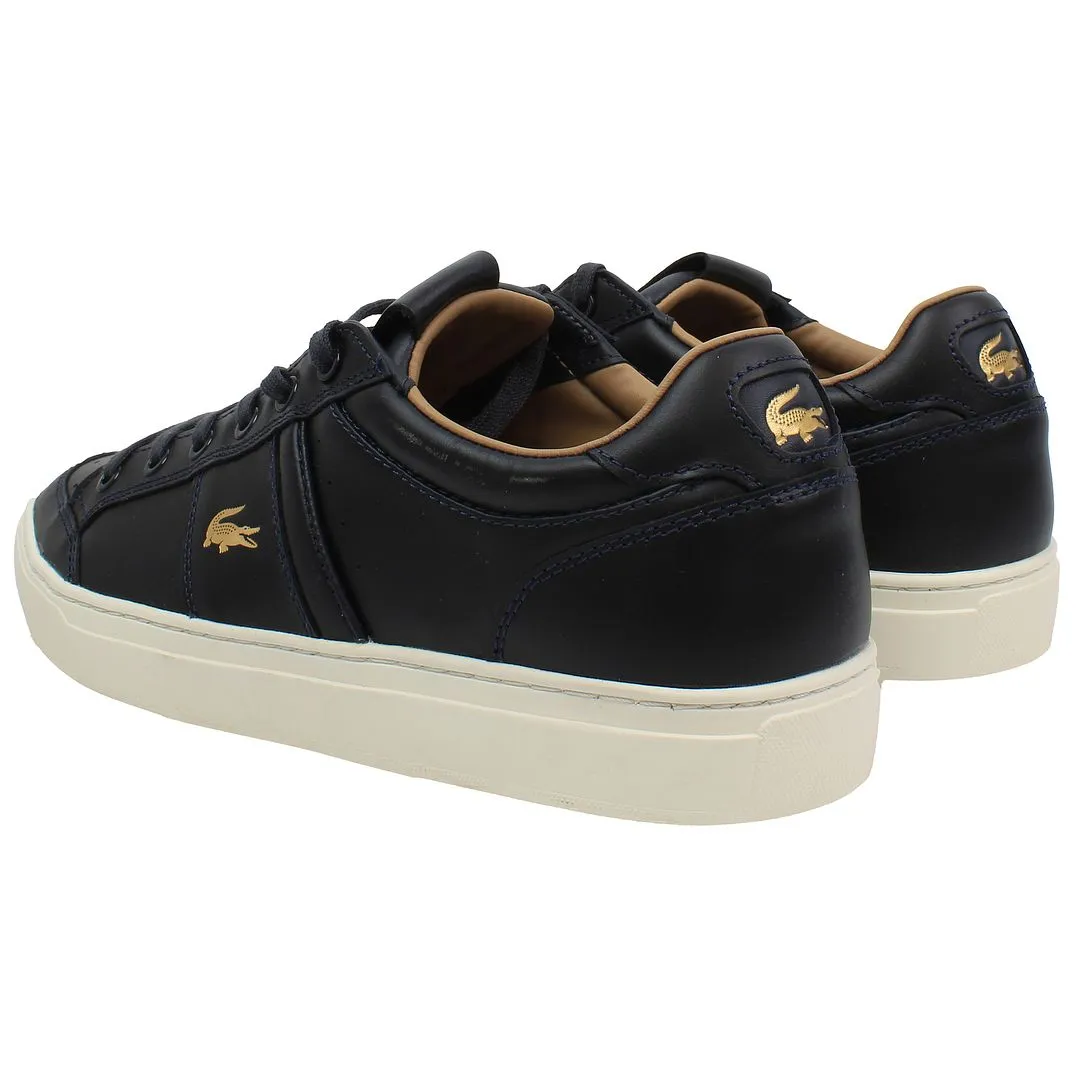 Lacoste Courtline 120 1 Mens Dark Navy Trainers