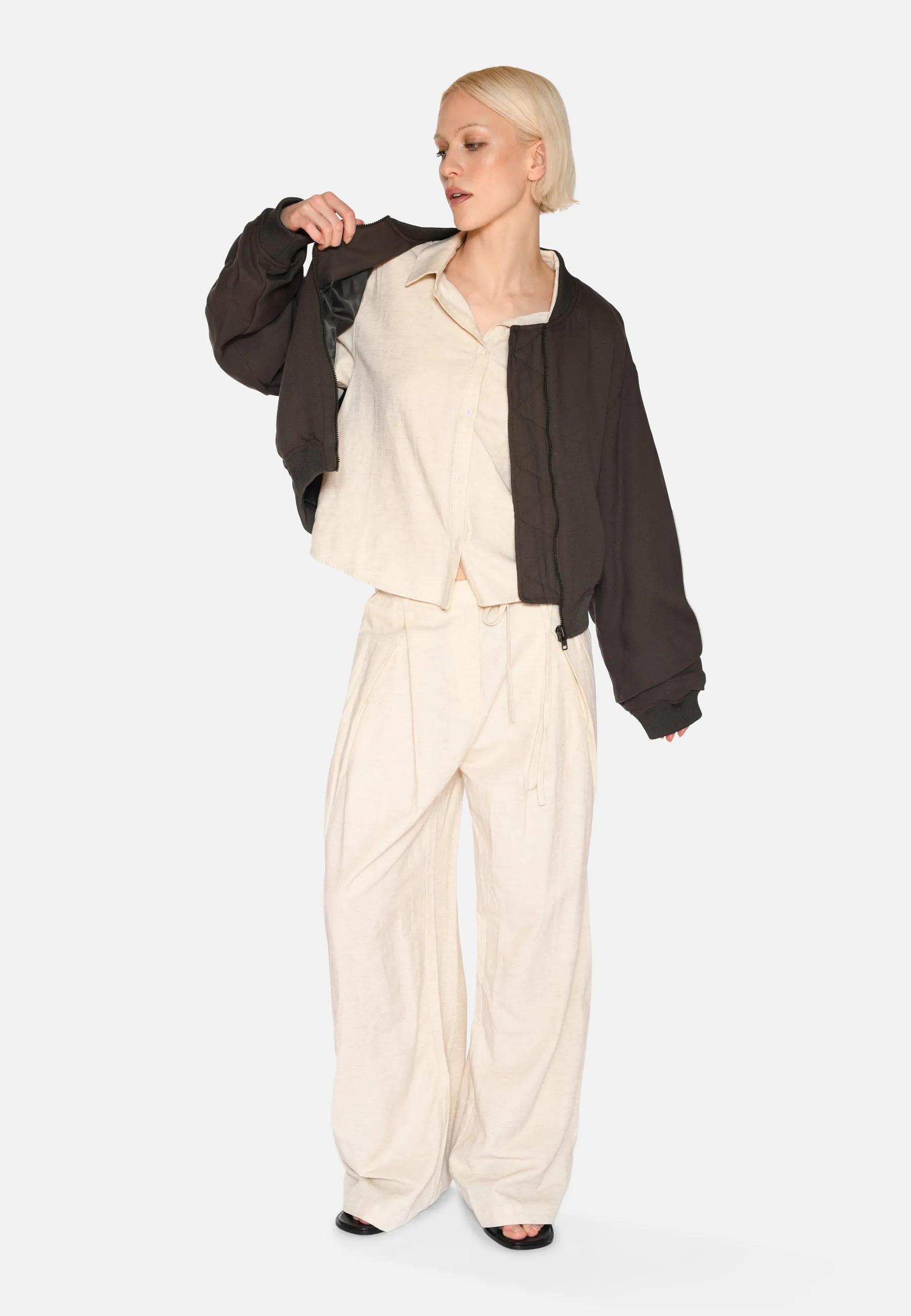 Luna bomber jacket 4136 - Black Ink