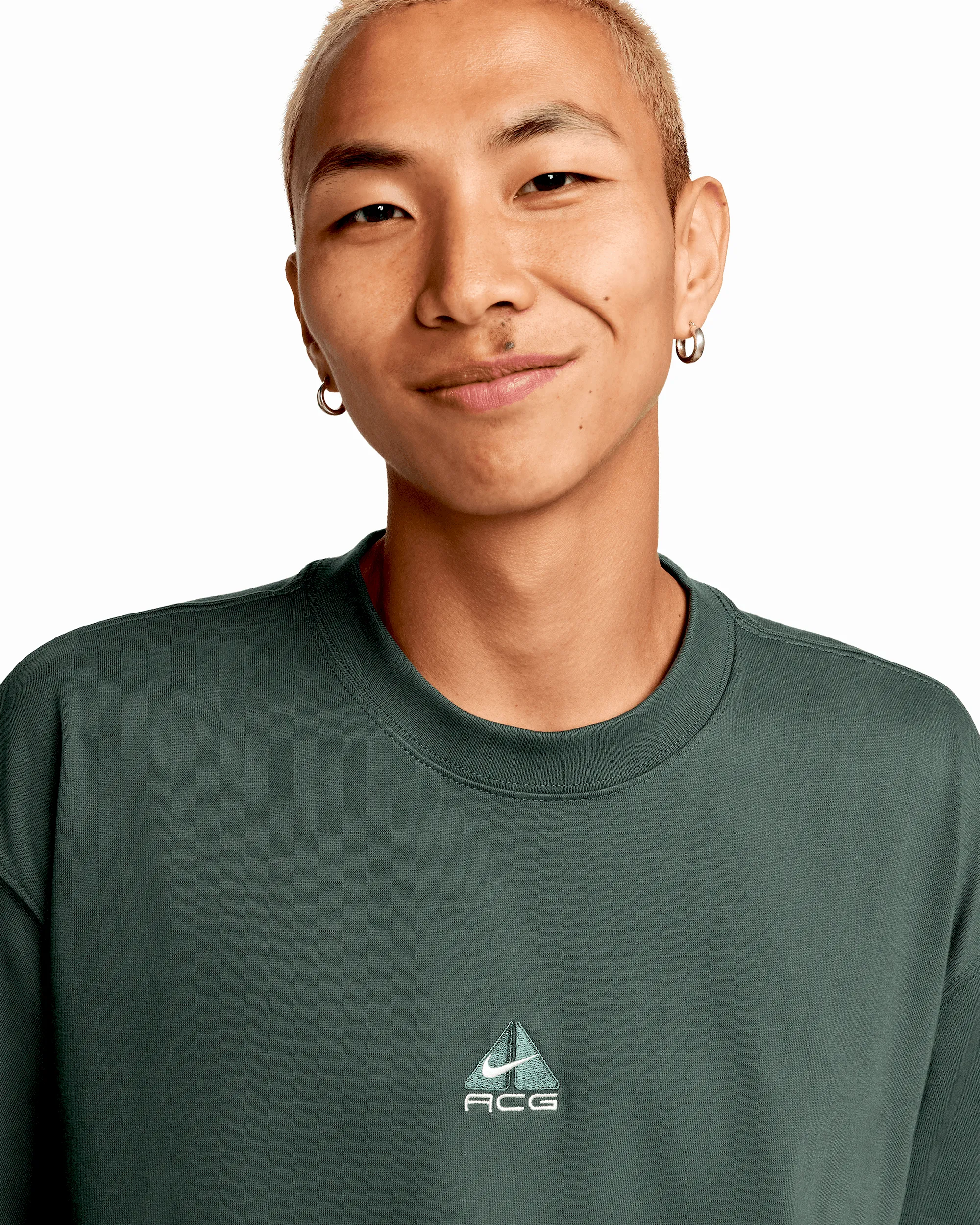 Lungs T-shirt - Vintage Green