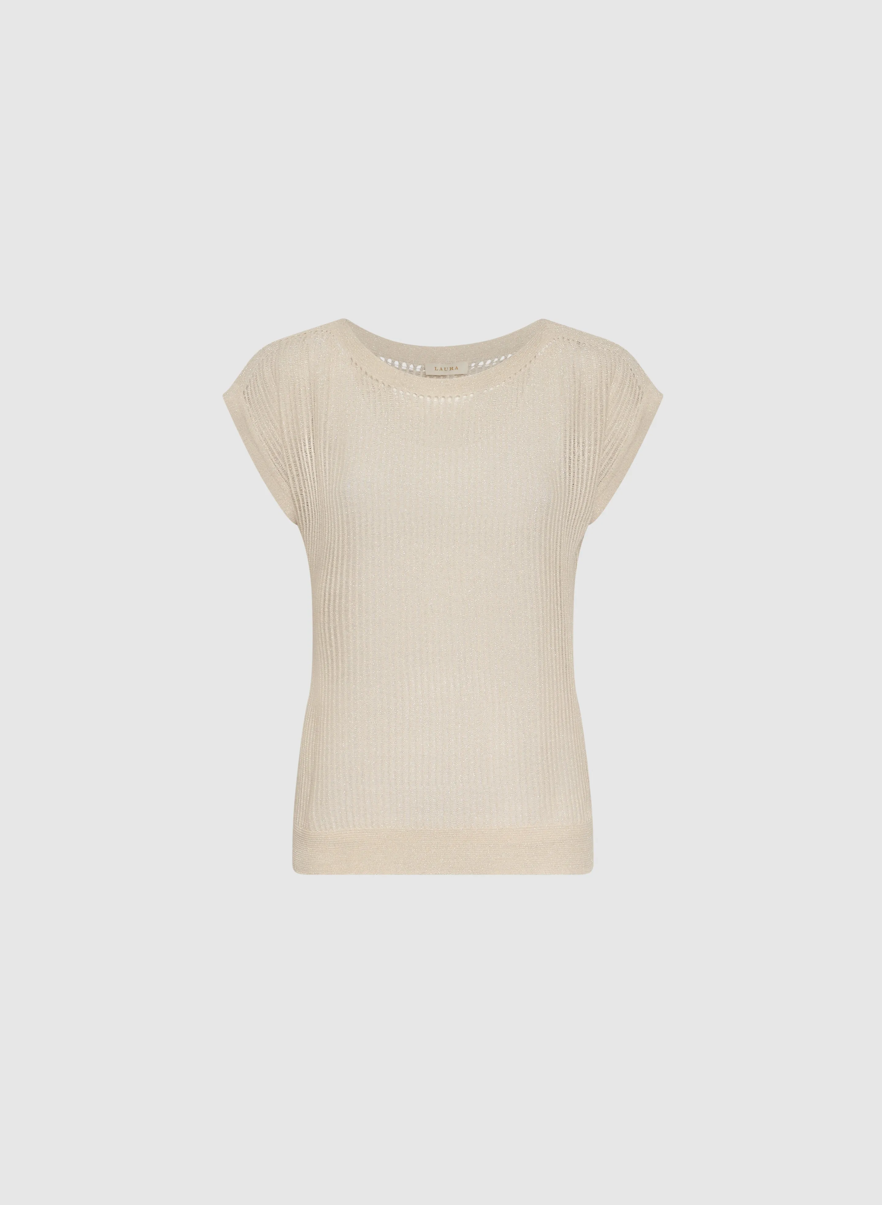 Lurex Knit Pullover