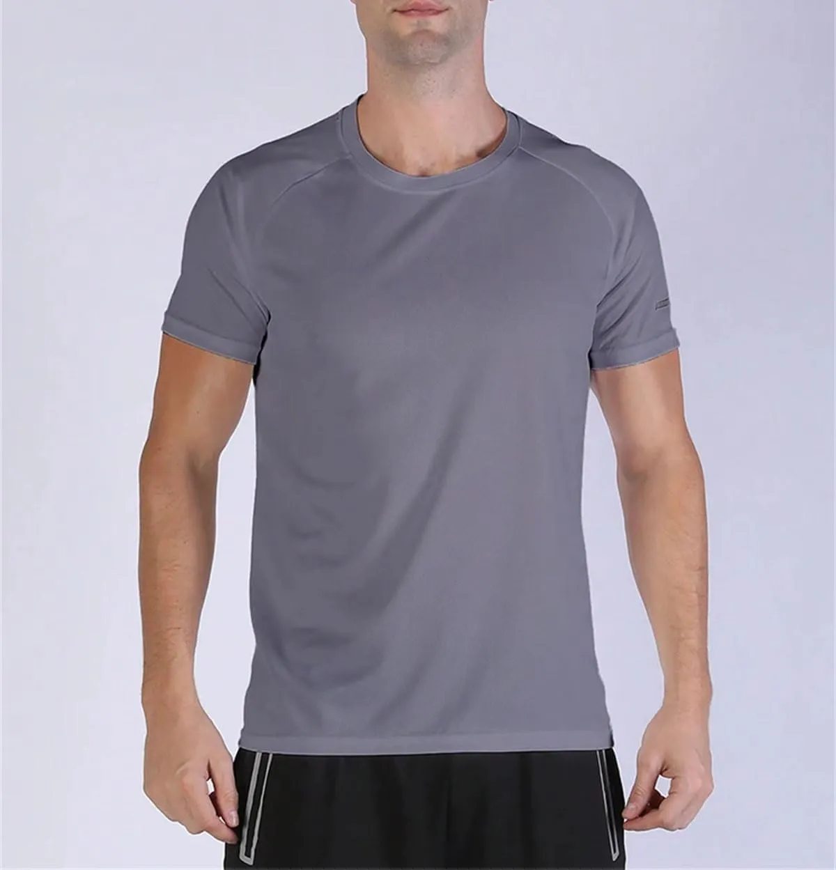 Men's 5-Pack Quick-Dry T-Shirt, Loose Fit Gym Running Outdoor Sportswear